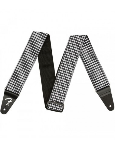 Fender Houndstooth Strap White