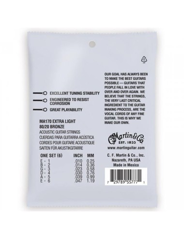 Martin MA170 SP Bronze XL...