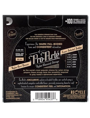 DAddario EJ46-3D Pro Arte...