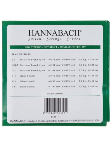 Hannabach 815LT Green
