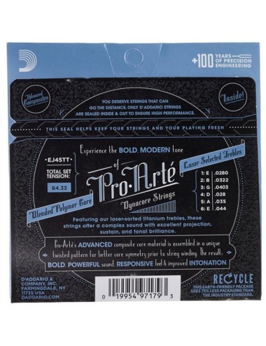 DAddario EJ45TT Pro Arte...