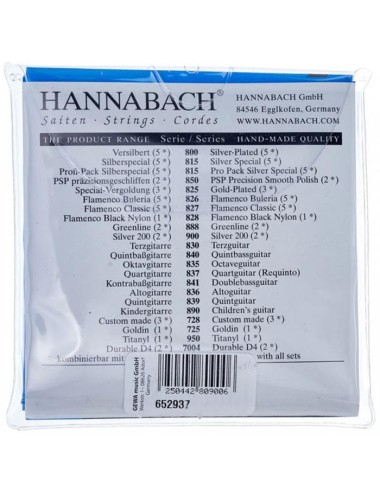Hannabach 827HT Flamenco Blue