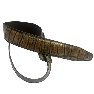 Bourbon Strap Crocodile Fango