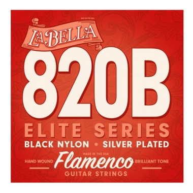 La Bella 820B Flamenco Negra