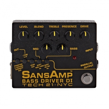 TECH 21 SANSAMP BASS DRIVER...