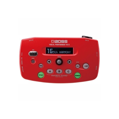 Boss VE-5 Red Vocal Processor