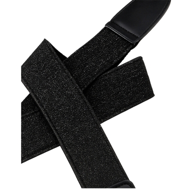 Bourbon Strap Sparkle Negro