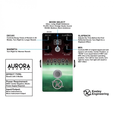 Keeley Aurora Reverb