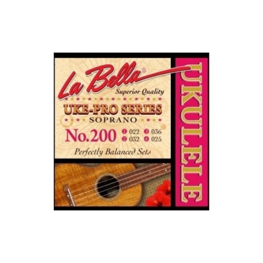 La Bella 200 Set Ukelele...