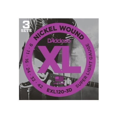 DAddario EXL120-3D (09-42)...